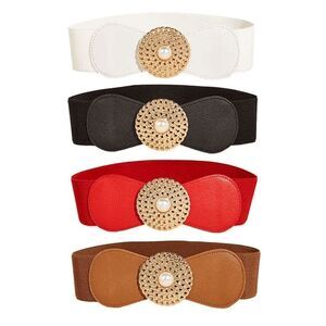2/$21 Ladies Elegant Bow Knot Fashion Pearl Belt